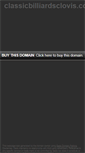 Mobile Screenshot of classicbilliardsclovis.com
